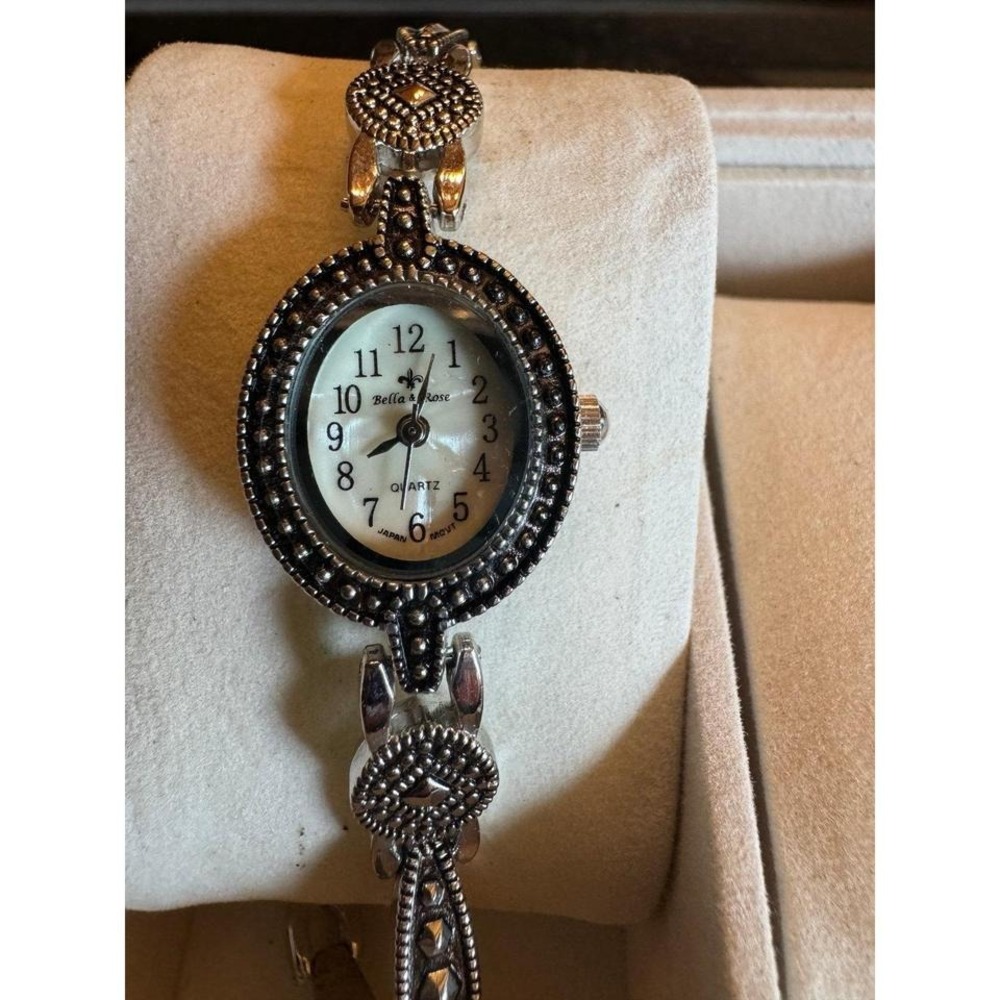 Women's Bella and Rose Watch with Mother of Pearl Face